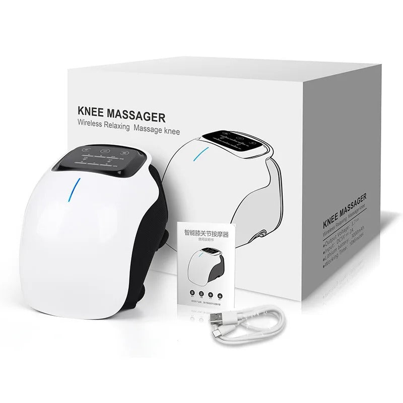 Knee Therapy Massager – Heat, Vibration & Red Light Therapy