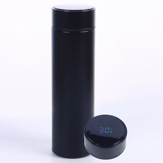 Smart LED Temperature Display Water Bottle – 500ML Stainless Steel Insulated Flask